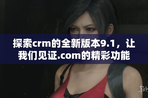 探索crm的全新版本9.1，让我们见证.com的精彩功能升级与应用效果