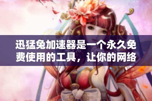 迅猛兔加速器是一个永久免费使用的工具，让你的网络体验更快更顺畅。