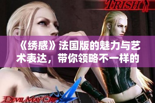 《绣感》法国版的魅力与艺术表达，带你领略不一样的绣花世界