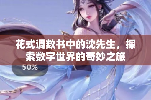 花式调数书中的沈先生，探索数字世界的奇妙之旅