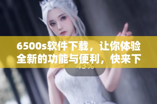 6500s软件下载，让你体验全新的功能与便利，快来下载试试吧