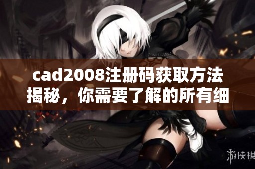 cad2008注册码获取方法揭秘，你需要了解的所有细节信息