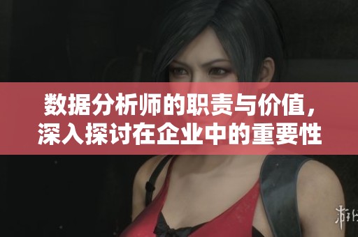 数据分析师的职责与价值，深入探讨在企业中的重要性和未来发展方向