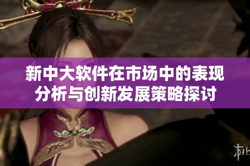 新中大软件在市场中的表现分析与创新发展策略探讨