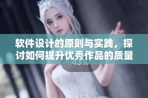 软件设计的原则与实践，探讨如何提升优秀作品的质量与效率。
