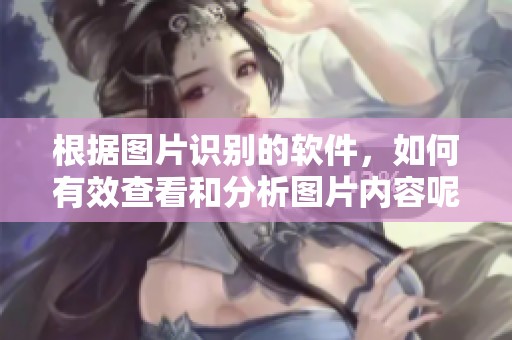 根据图片识别的软件，如何有效查看和分析图片内容呢？