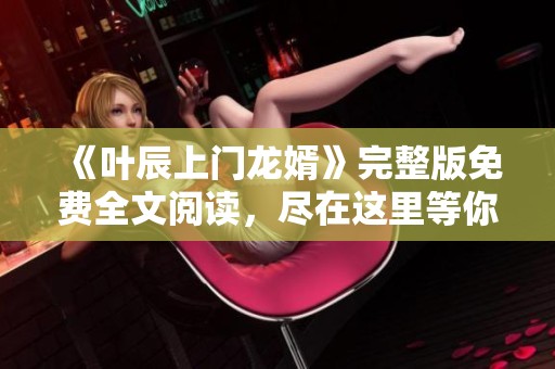 《叶辰上门龙婿》完整版免费全文阅读，尽在这里等你来探索！