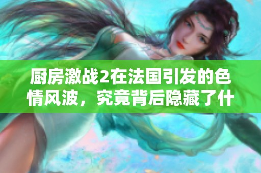 厨房激战2在法国引发的**风波，究竟背后隐藏了什么秘密呢