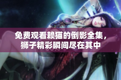 免费观看赖猫的倒影全集，狮子精彩瞬间尽在其中