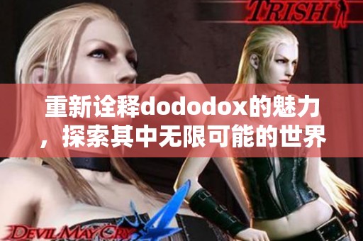 重新诠释dododox的魅力，探索其中无限可能的世界