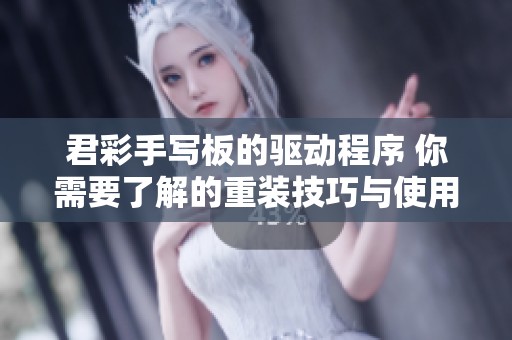 君彩手写板的驱动程序 你需要了解的重装技巧与使用方法