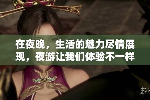 在夜晚，生活的魅力尽情展现，夜游让我们体验不一样的精彩。