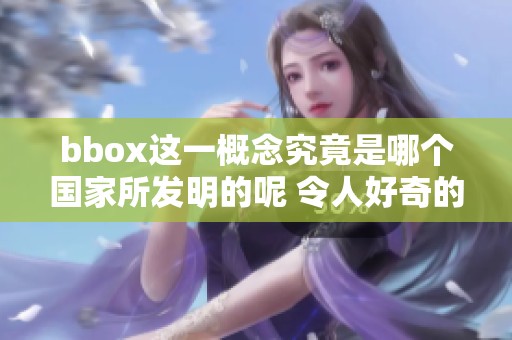 bbox这一概念究竟是哪个国家所发明的呢 令人好奇的发明背后故事是什么