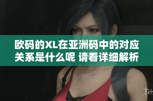 欧码的XL在亚洲码中的对应关系是什么呢 请看详细解析与对比