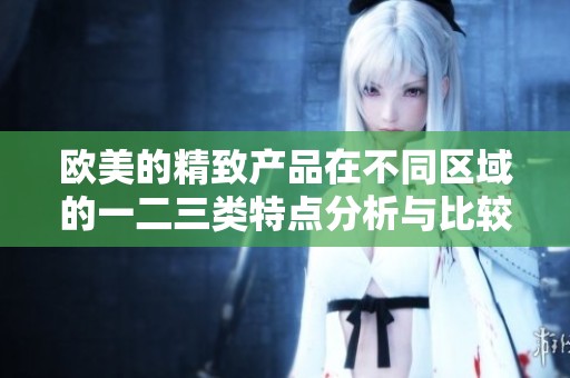 欧美的精致产品在不同区域的一二三类特点分析与比较