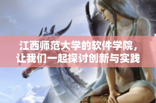 江西师范大学的软件学院，让我们一起探讨创新与实践的结合之路