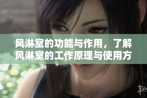风淋室的功能与作用，了解风淋室的工作原理与使用方法