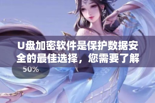 U盘加密软件是保护数据安全的最佳选择，您需要了解的使用方法和功能总结