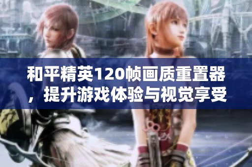 和平精英120帧画质重置器，提升游戏体验与视觉享受的秘密武器