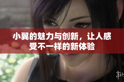 小翼的魅力与创新，让人感受不一样的新体验