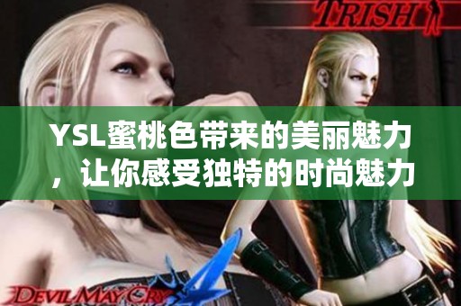 YSL蜜桃色带来的美丽魅力，让你感受独特的时尚魅力与风采