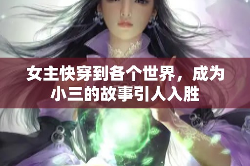 女主快穿到各个世界，成为小三的故事引人入胜