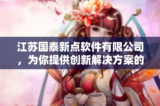 江苏国泰新点软件有限公司，为你提供创新解决方案的专业公司。