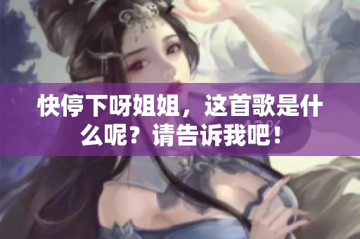 快停下呀姐姐，这首歌是什么呢？请告诉我吧！