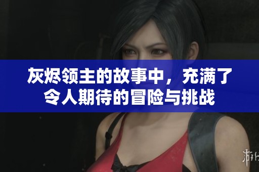 灰烬领主的故事中，充满了令人期待的冒险与挑战
