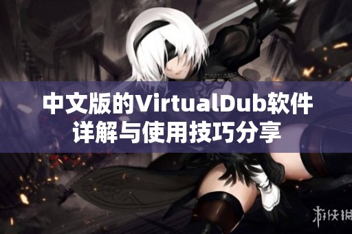中文版的VirtualDub软件详解与使用技巧分享