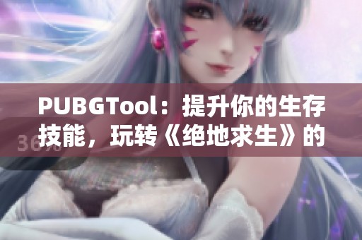 PUBGTool：提升你的生存技能，玩转《绝地求生》的绝佳助手
