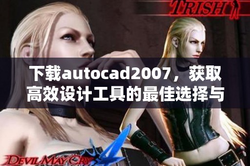 下载autocad2007，获取高效设计工具的最佳选择与方法