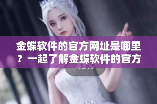 金蝶软件的官方网址是哪里？一起了解金蝶软件的官方网站吧