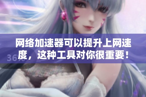 网络加速器可以提升上网速度，这种工具对你很重要！