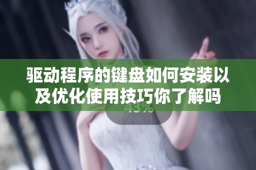 驱动程序的键盘如何安装以及优化使用技巧你了解吗