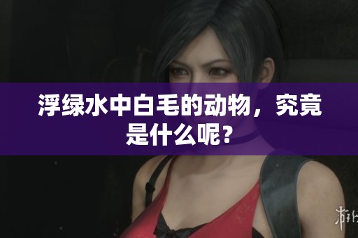 浮绿水中白毛的动物，究竟是什么呢？