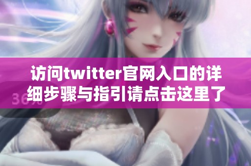 访问twitter官网入口的详细步骤与指引请点击这里了解更多信息