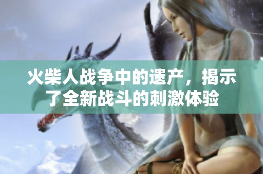 火柴人战争中的遗产，揭示了全新战斗的刺激体验