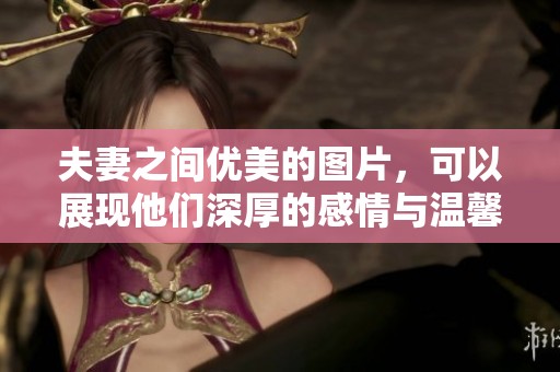 夫妻之间优美的图片，可以展现他们深厚的感情与温馨的瞬间。