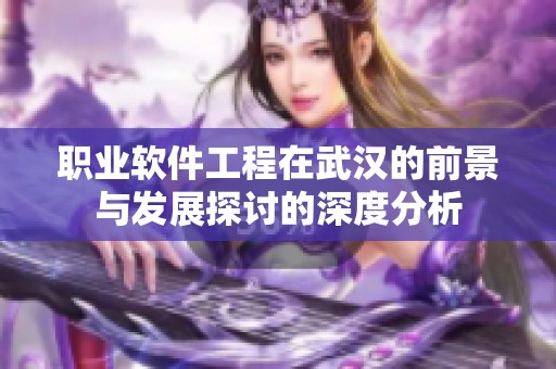 职业软件工程在武汉的前景与发展探讨的深度分析