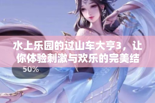 水上乐园的过山车大亨3，让你体验刺激与欢乐的完美结合