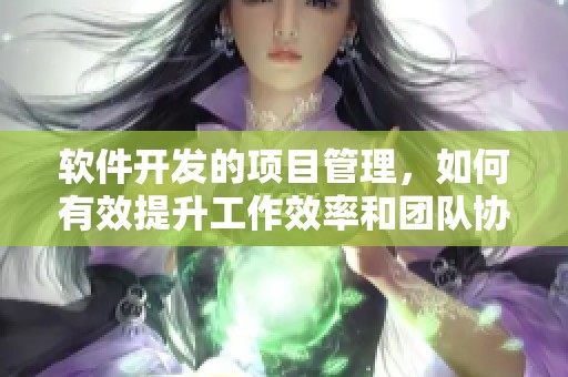软件开发的项目管理，如何有效提升工作效率和团队协作能力