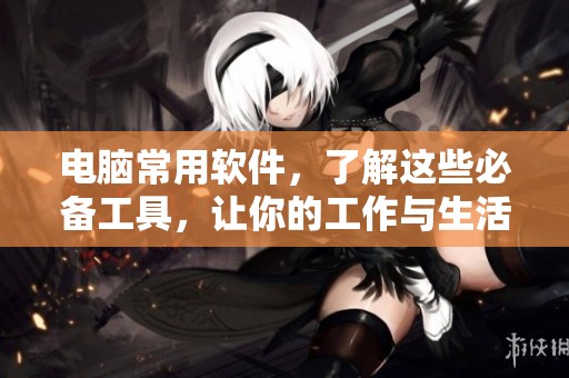 电脑常用软件，了解这些必备工具，让你的工作与生活更加便捷。