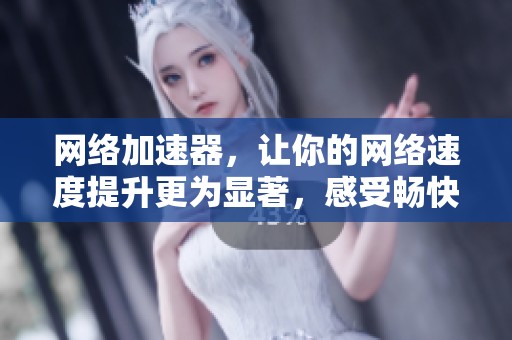 网络加速器，让你的网络速度提升更为显著，感受畅快无阻的上网体验