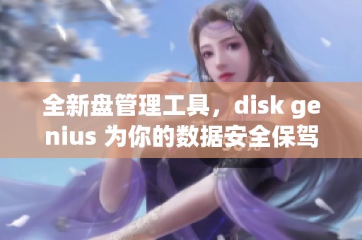 全新盘管理工具，disk genius 为你的数据安全保驾护航