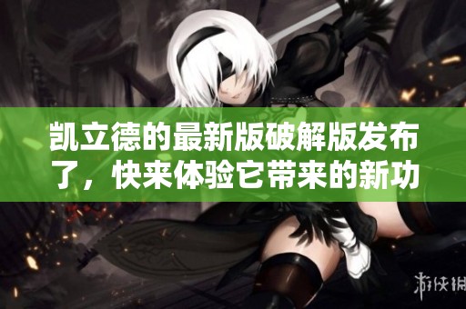凯立德的最新版破解版发布了，快来体验它带来的新功能吧！