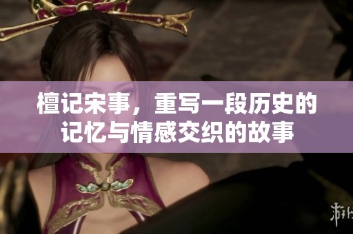 檀记宋事，重写一段历史的记忆与情感交织的故事