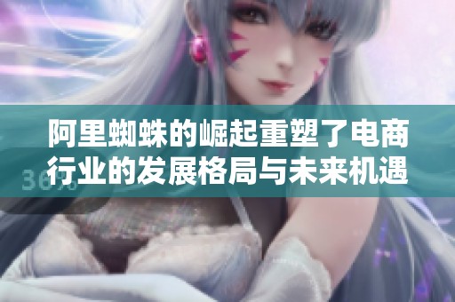 阿里蜘蛛的崛起重塑了电商行业的发展格局与未来机遇
