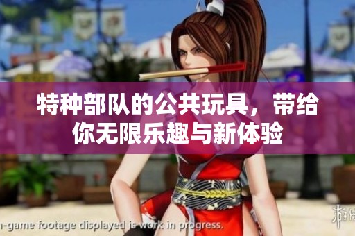 特种部队的公共玩具，带给你无限乐趣与新体验