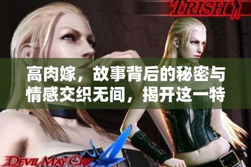 高肉嫁，故事背后的秘密与情感交织无间，揭开这一特殊情节的真相。